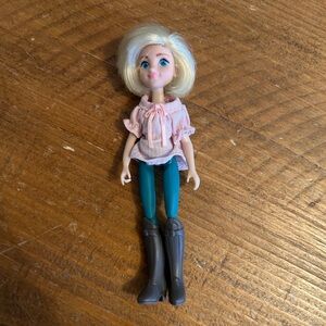 DreamWorks Spirit Riding Free Abigail 5” Blonde Pink Shirt as is